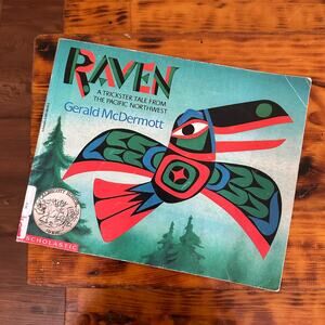 Vintage 1993 Raven A Trickster Tale From The Pacific Northwest Paperback Book